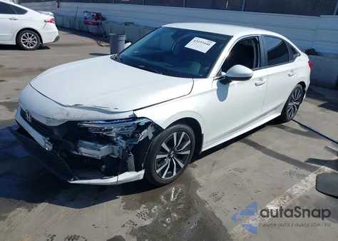 2022 Honda Civic Lx z USA, uszkodzony, nr VIN 2HGFE2F22NH523105